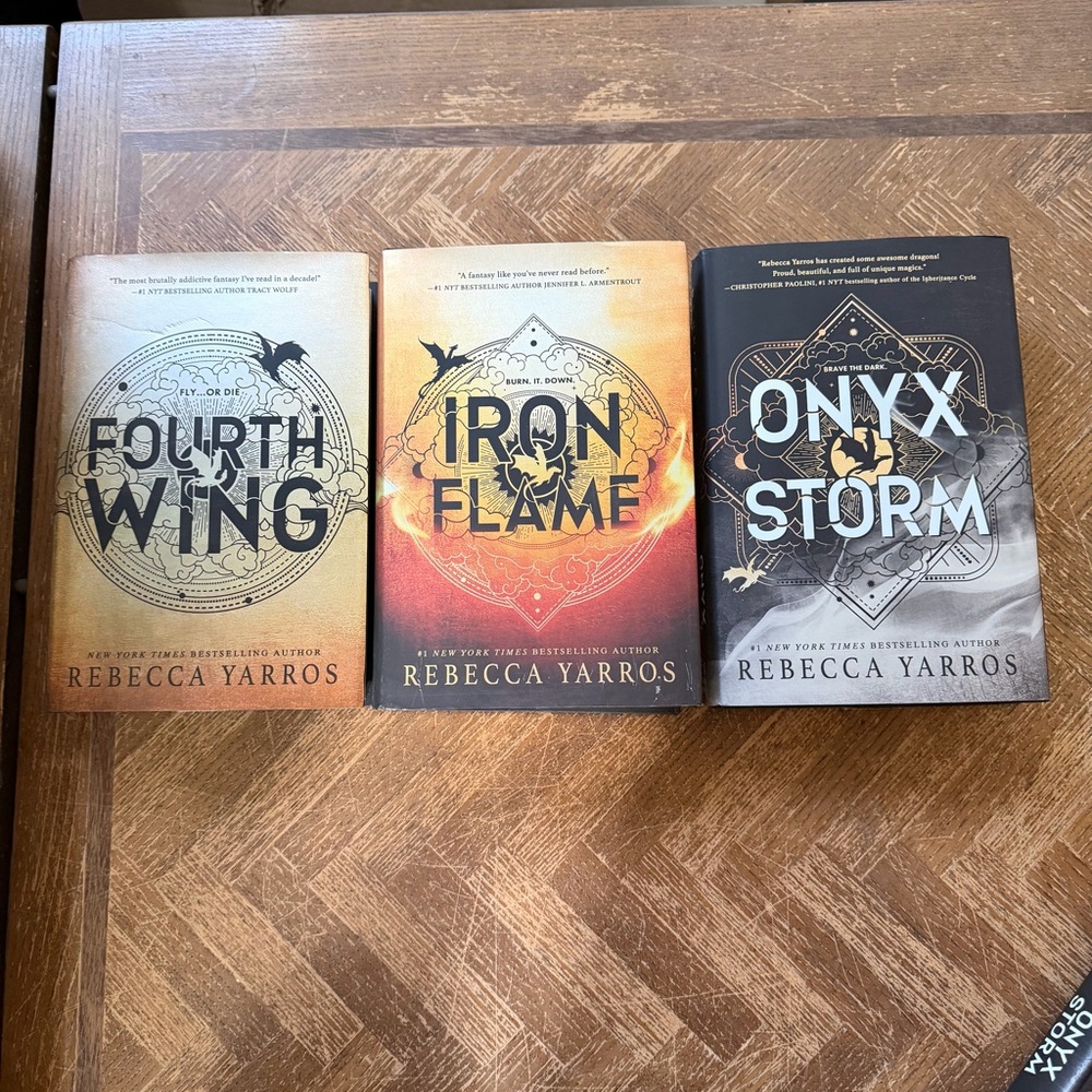 Hardcover Fourth Wing Series